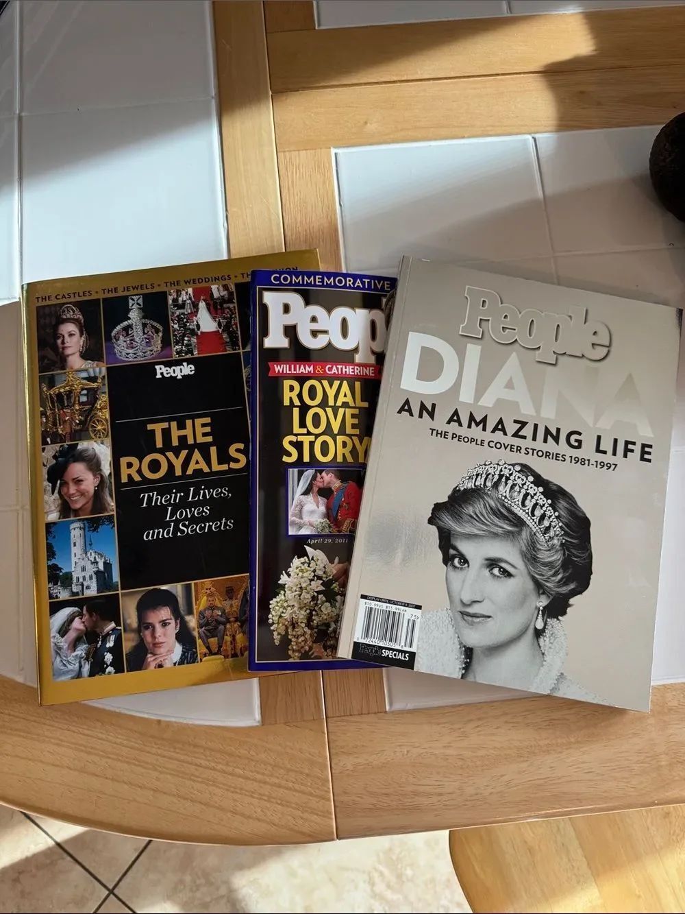 Princess Diana & Royal Family People Magazine Collector Book Lot Vintage
